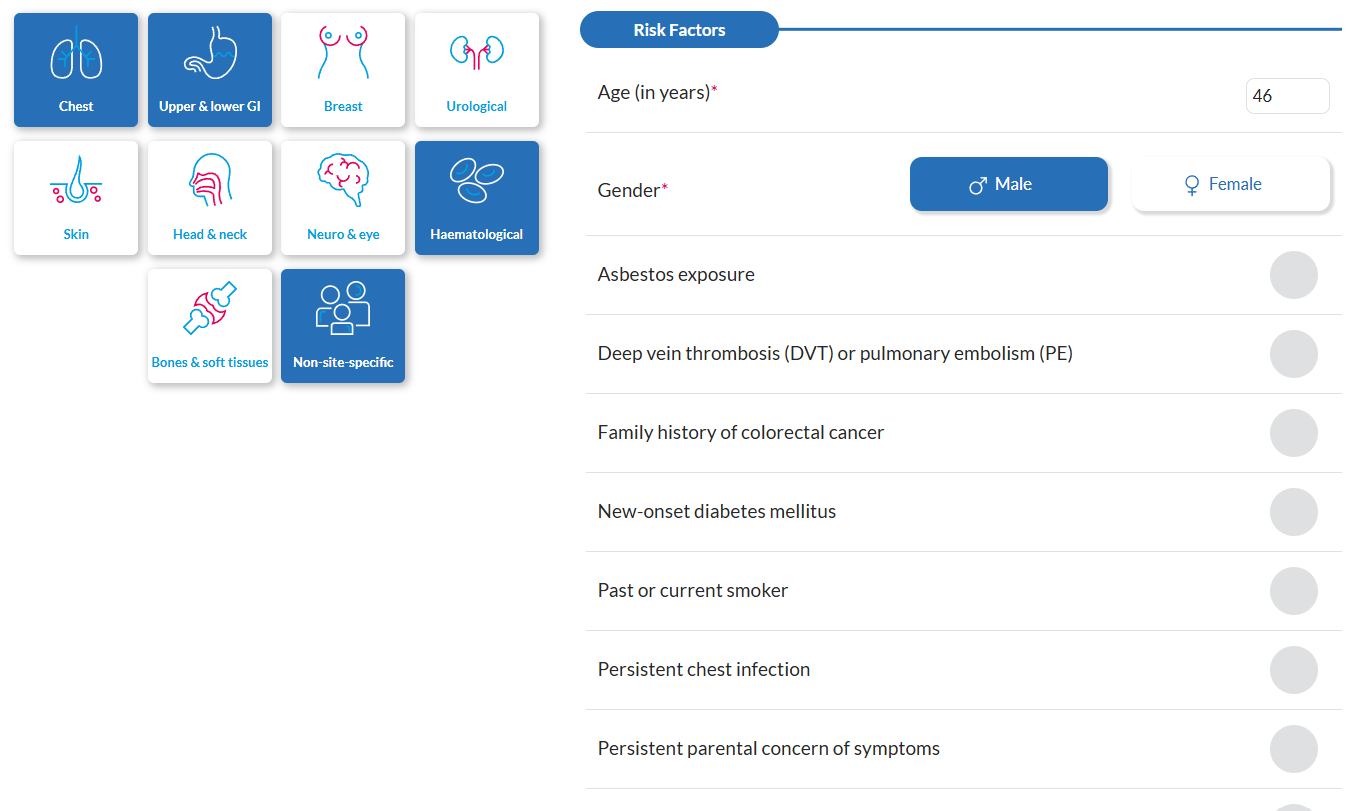 Select Risk Buttons How to perform a risk assessment